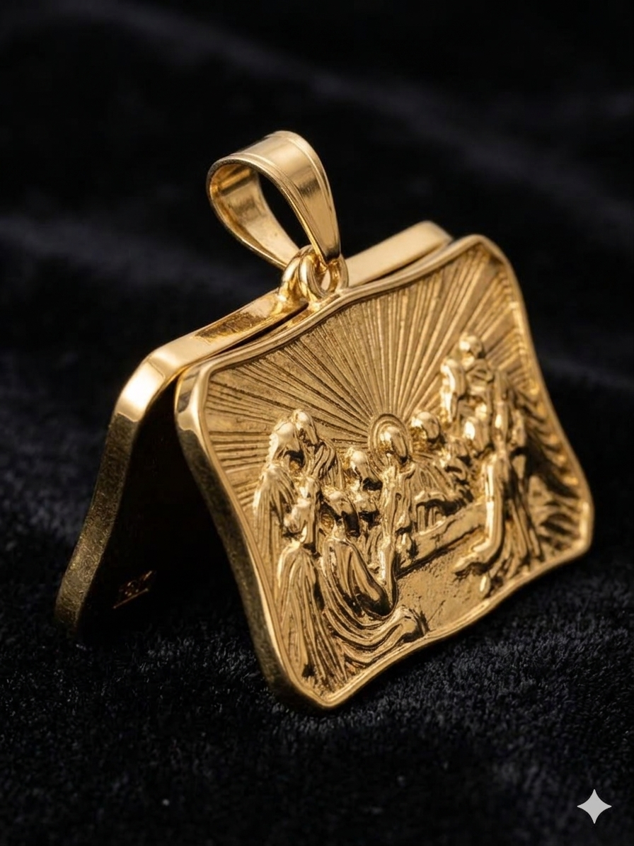 Medallón "Resplandor de la Santa Cena"