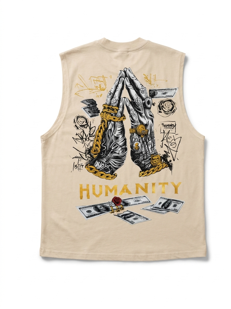 Camisilla Streetwear "Humanity"