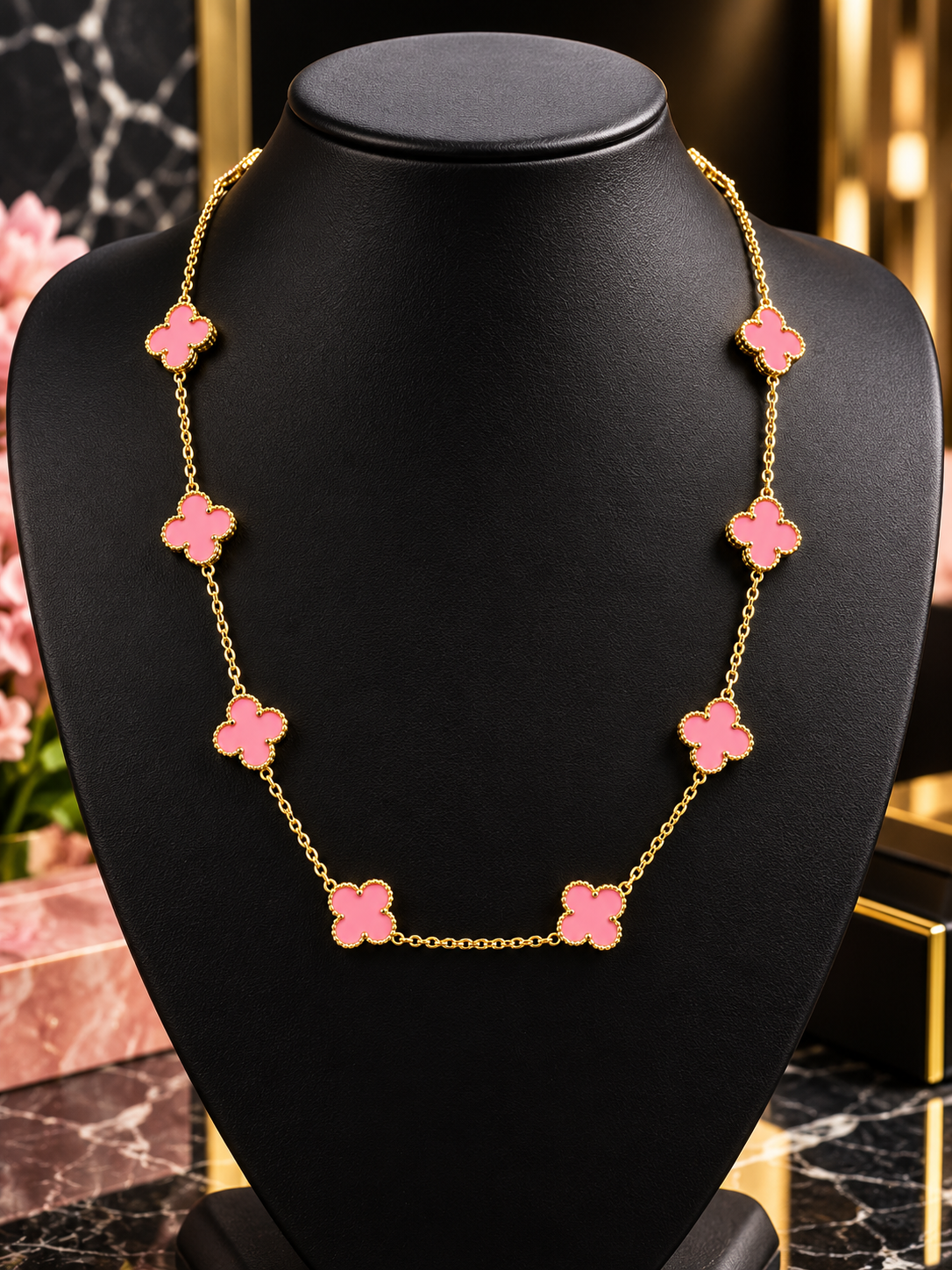 Collar trébol