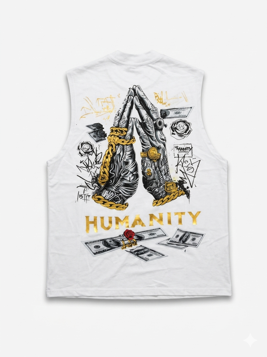 Camisilla Streetwear "Humanity"