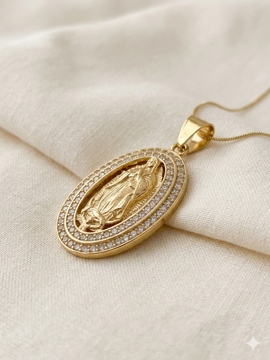 Medallón "Guadalupana Radial"