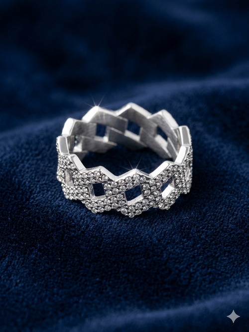 Anillo Imperial Cuban Icy