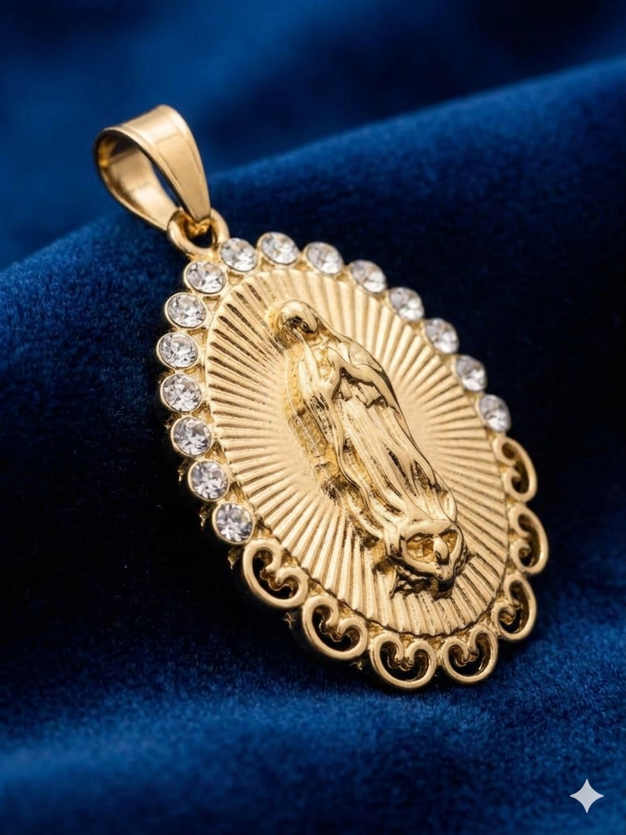 Medallón "Guadalupana Colonial"