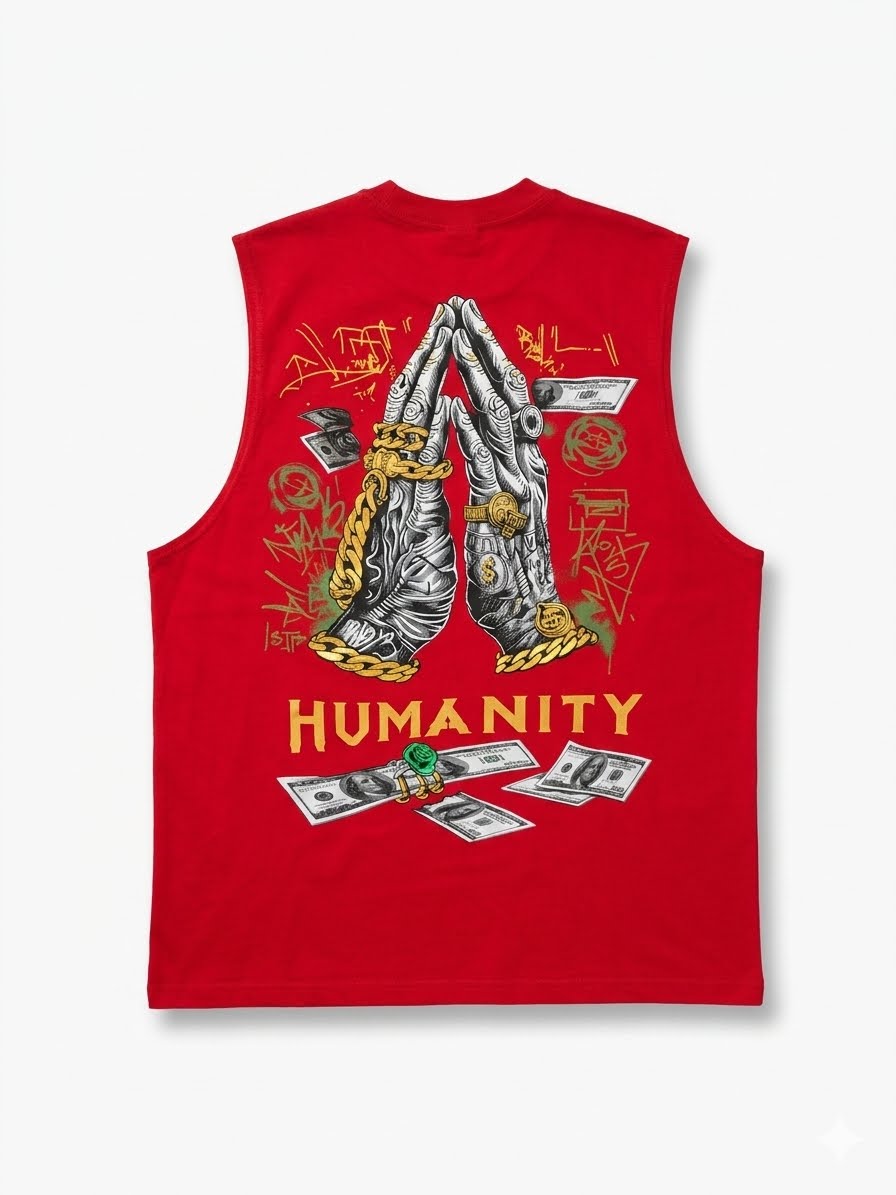 Camisilla Streetwear "Humanity"