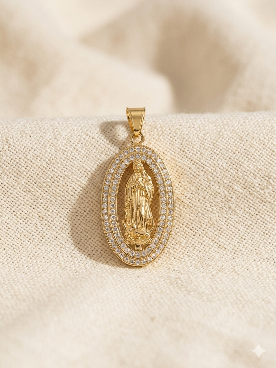 Medallón "Guadalupana Radial"