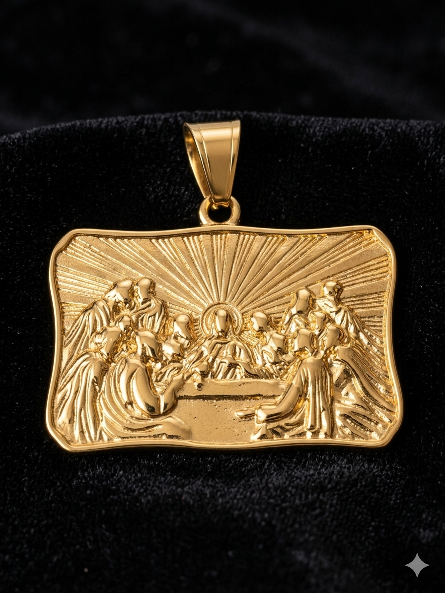 Medallón "Resplandor de la Santa Cena"