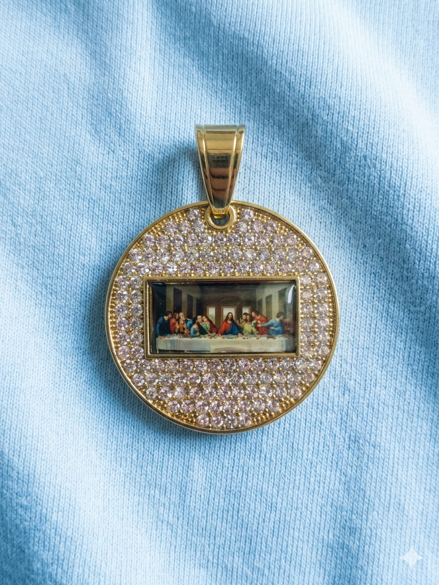 La Última Cena con diamantes