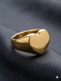 Anillo Sello Corazón