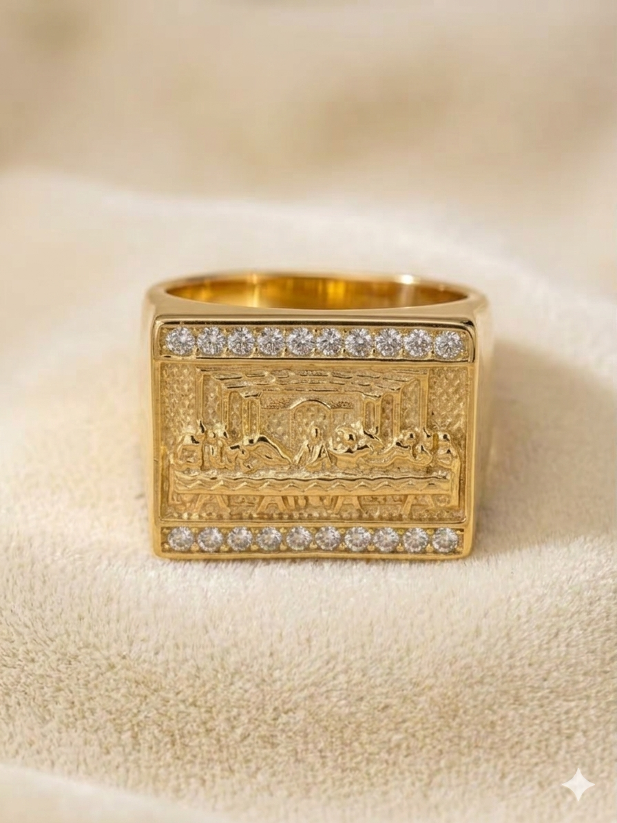 Anillo Sello Última Cena
