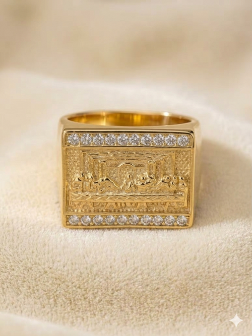 Anillo Sello Última Cena