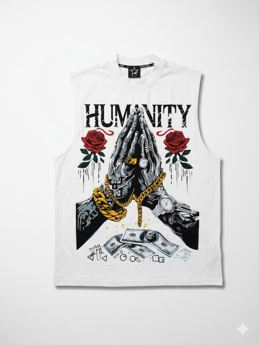Camisilla Streetwear "Humanity"